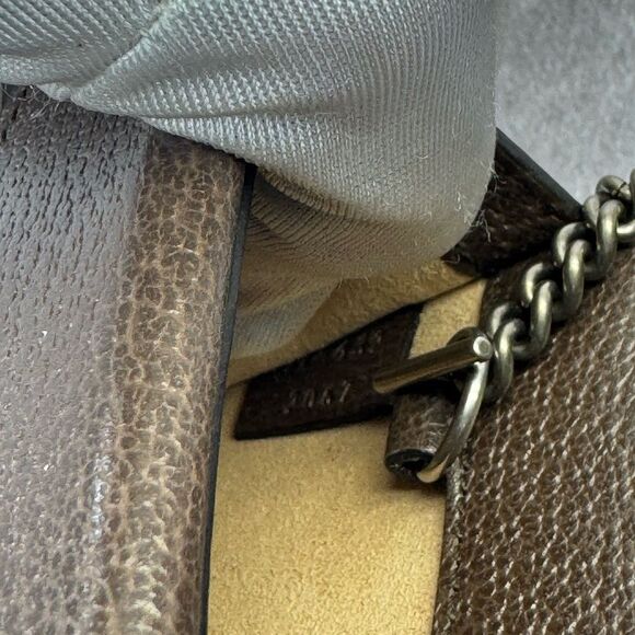 Gucci Sequin Dionysus Jumbo Gg Super Mini Floral Embroidered Chain Crossbody Bag - Picture 11 of 13